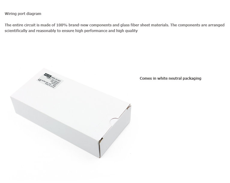 100-240V 50-60Hz ac input 12V 10A 120w dc otuput type switching power supply  voltage12v supply for (图6)