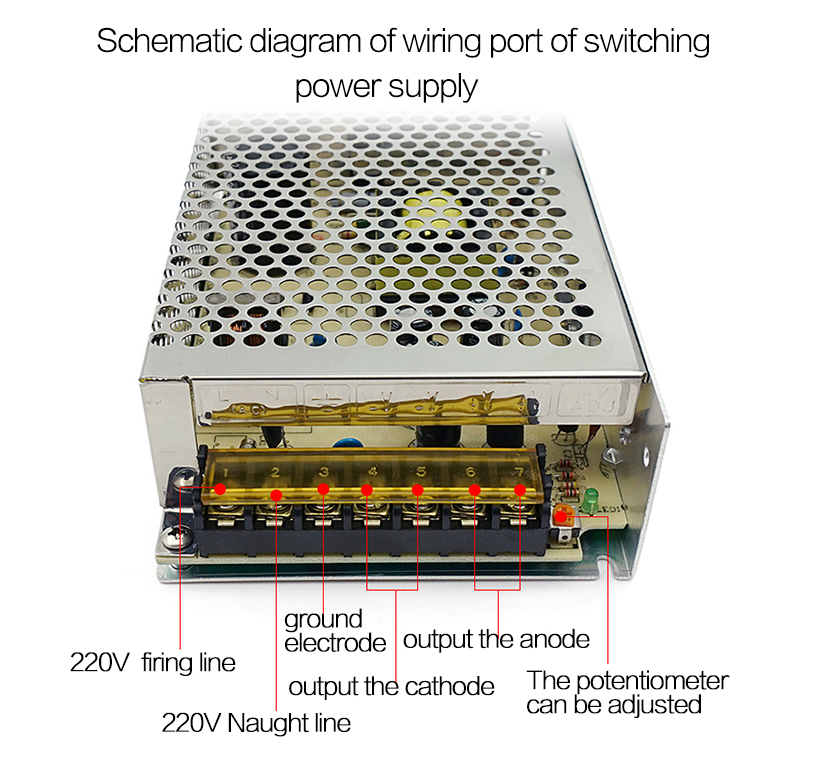 12V 15A AC-DC SMPS-180-A015 best sales switching power supply with Voltage adjustable(图4)